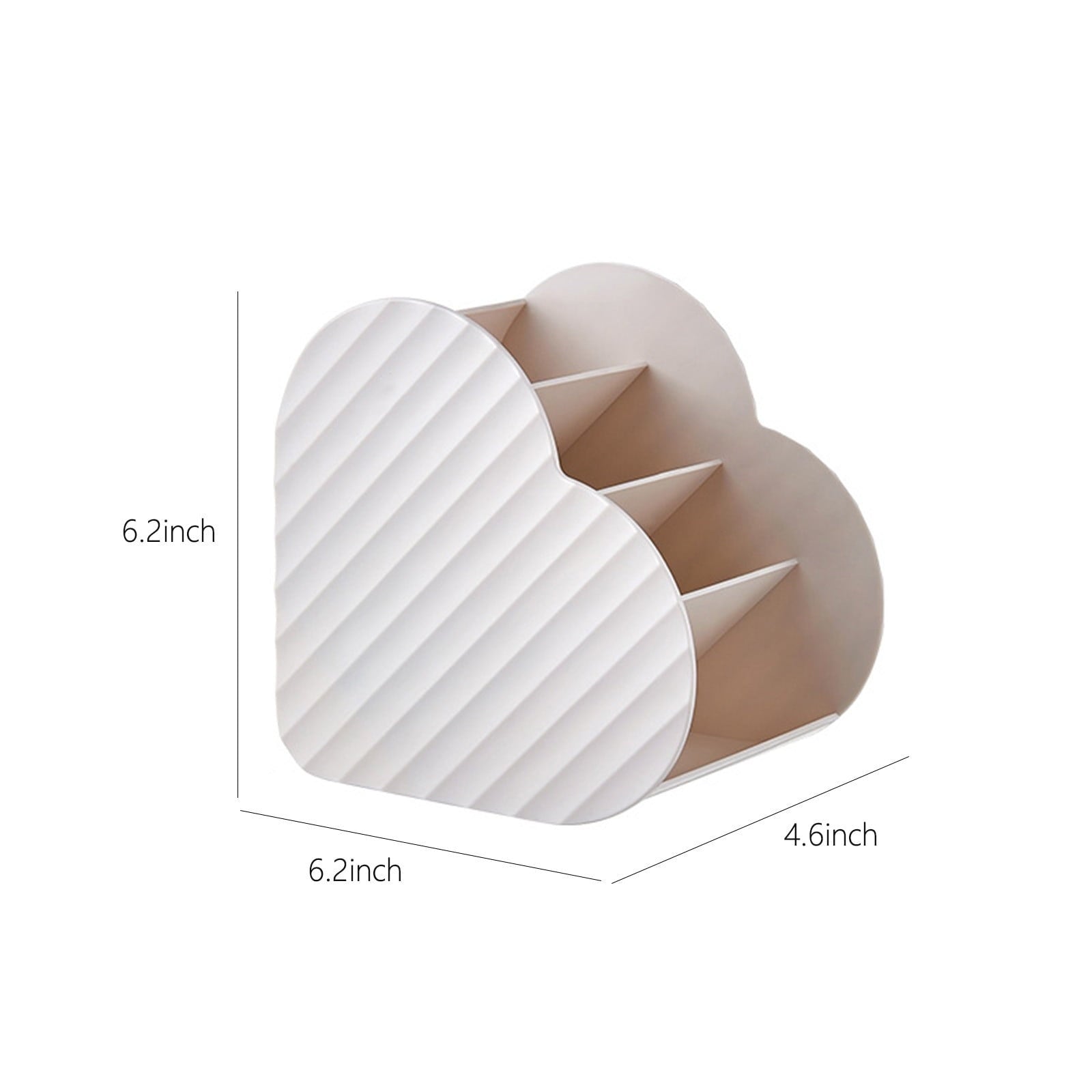 Desktop Cosmetics Storage, Skincare Display Case, Storage with Removable Dividers, for Bathroom Countertop and Bedroo... - Image 3
