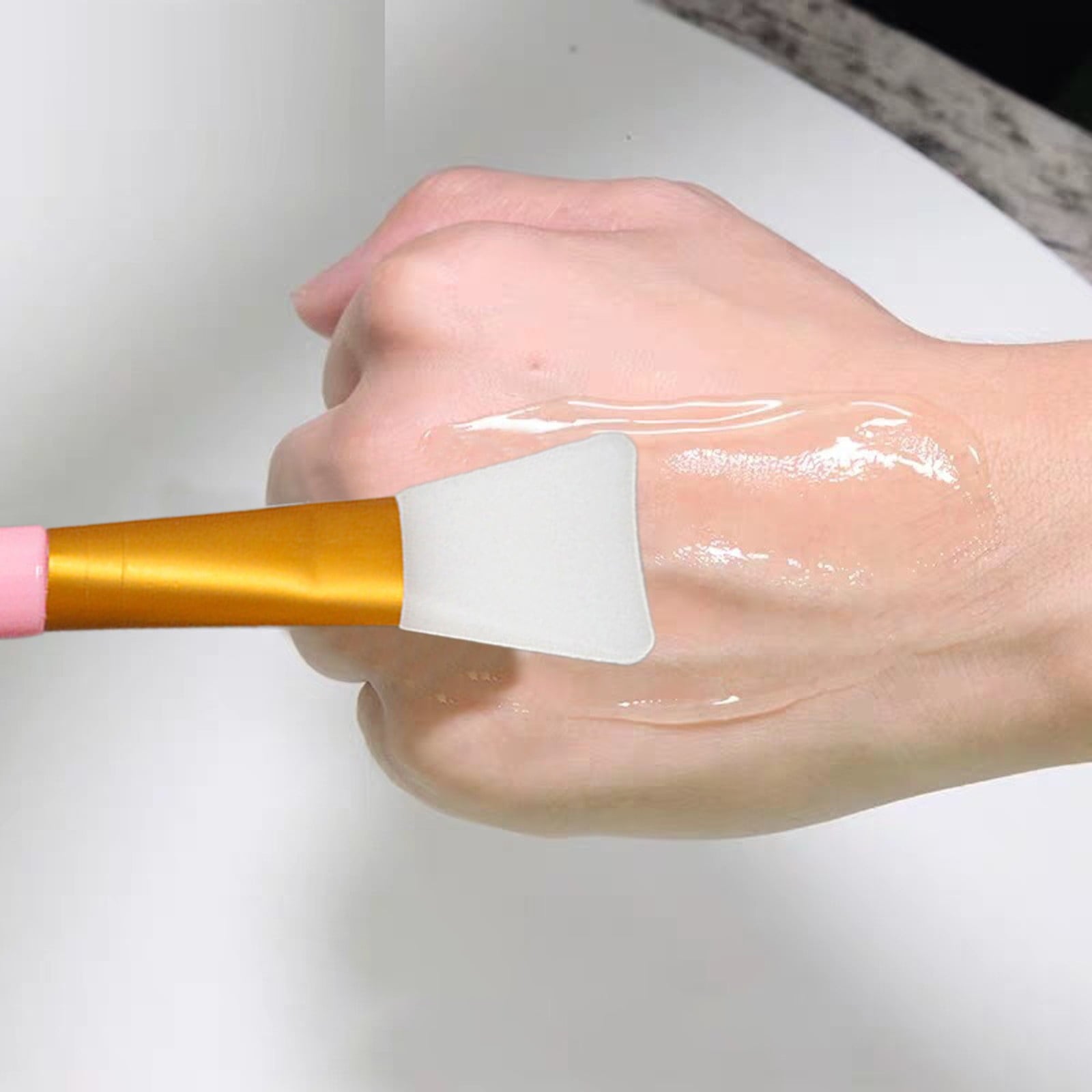 Beauty Tools Silicone Face Brushes Flexible Facial Mud Applicator for Smooth Application - Image 4