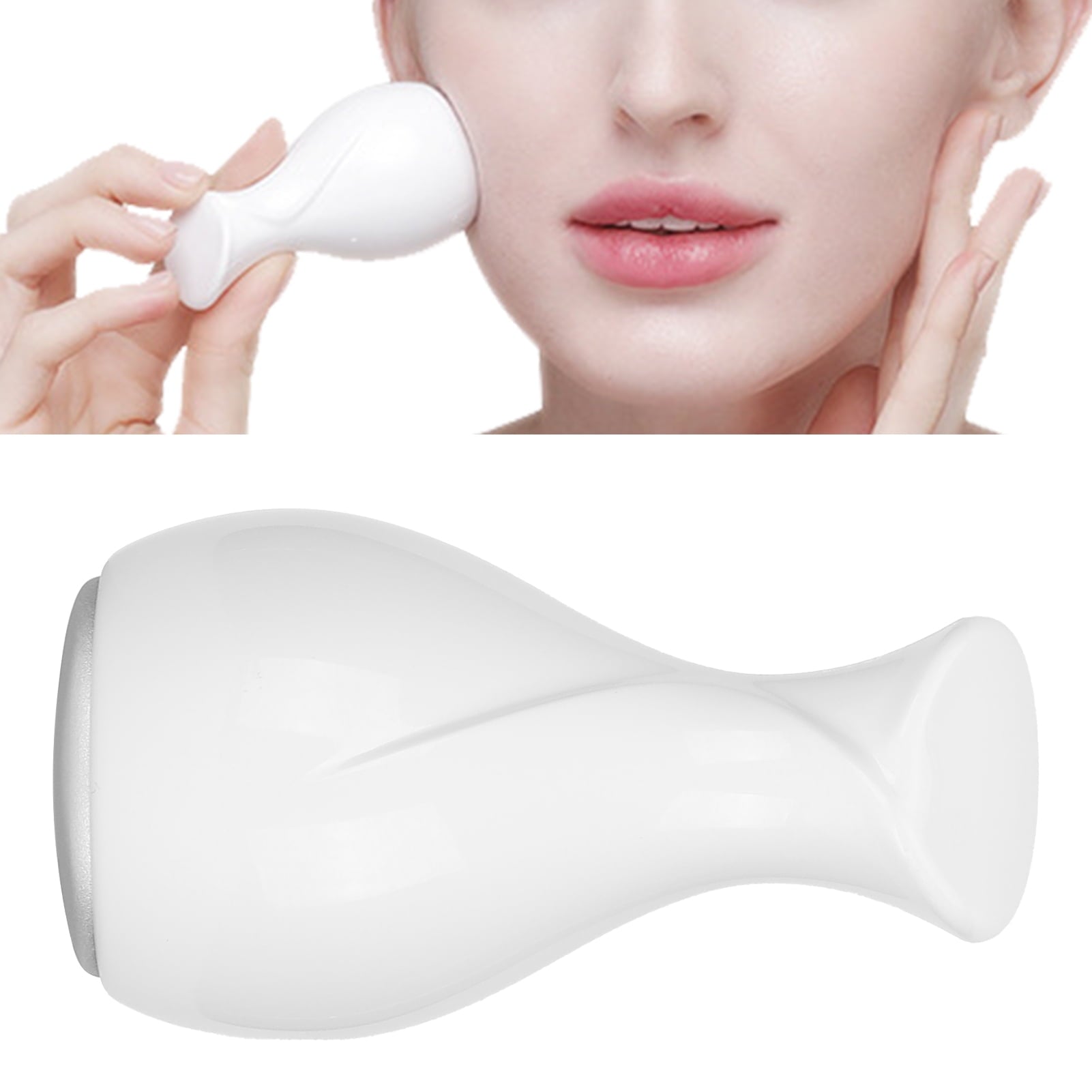 Facial Skin Ice Compress Roller Massager, White Face Cooling Hammer Beauty Device to Shrink Pores, Reduce Swelling Pu... - Image 2