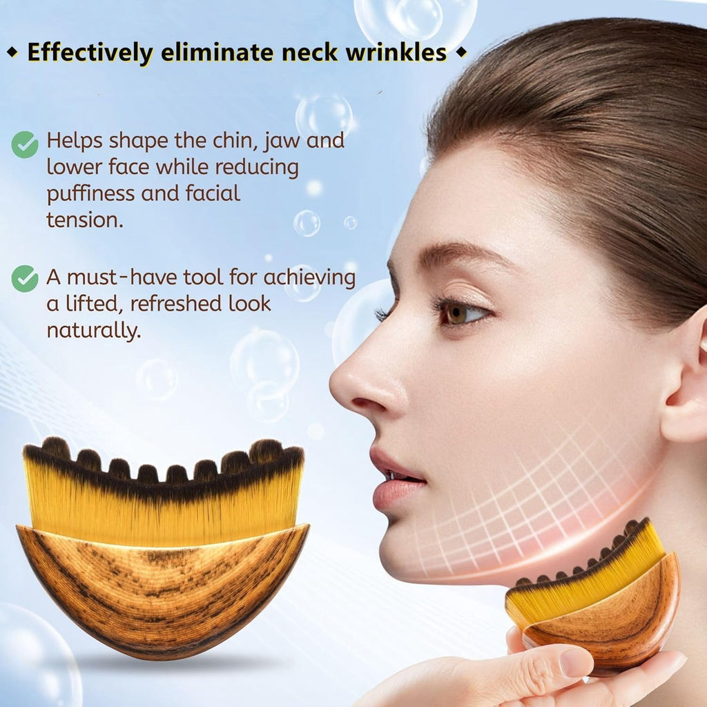 for Drainage - Soft Bristle Facial to Reduce Puffiness, Define Jawline, Tension - Image 6
