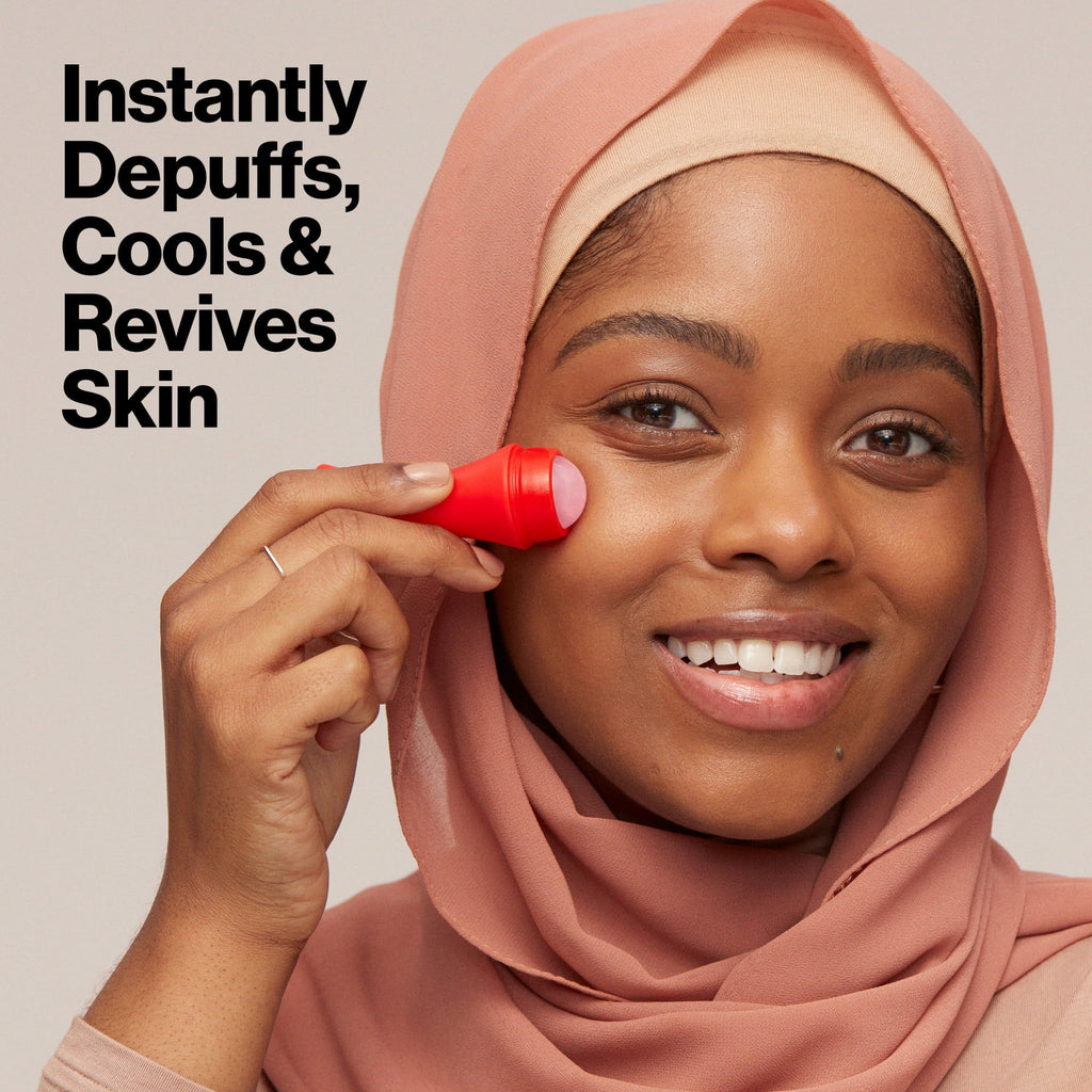 Reusable Real Rose Quartz Skin Reviving Roller - Image 6
