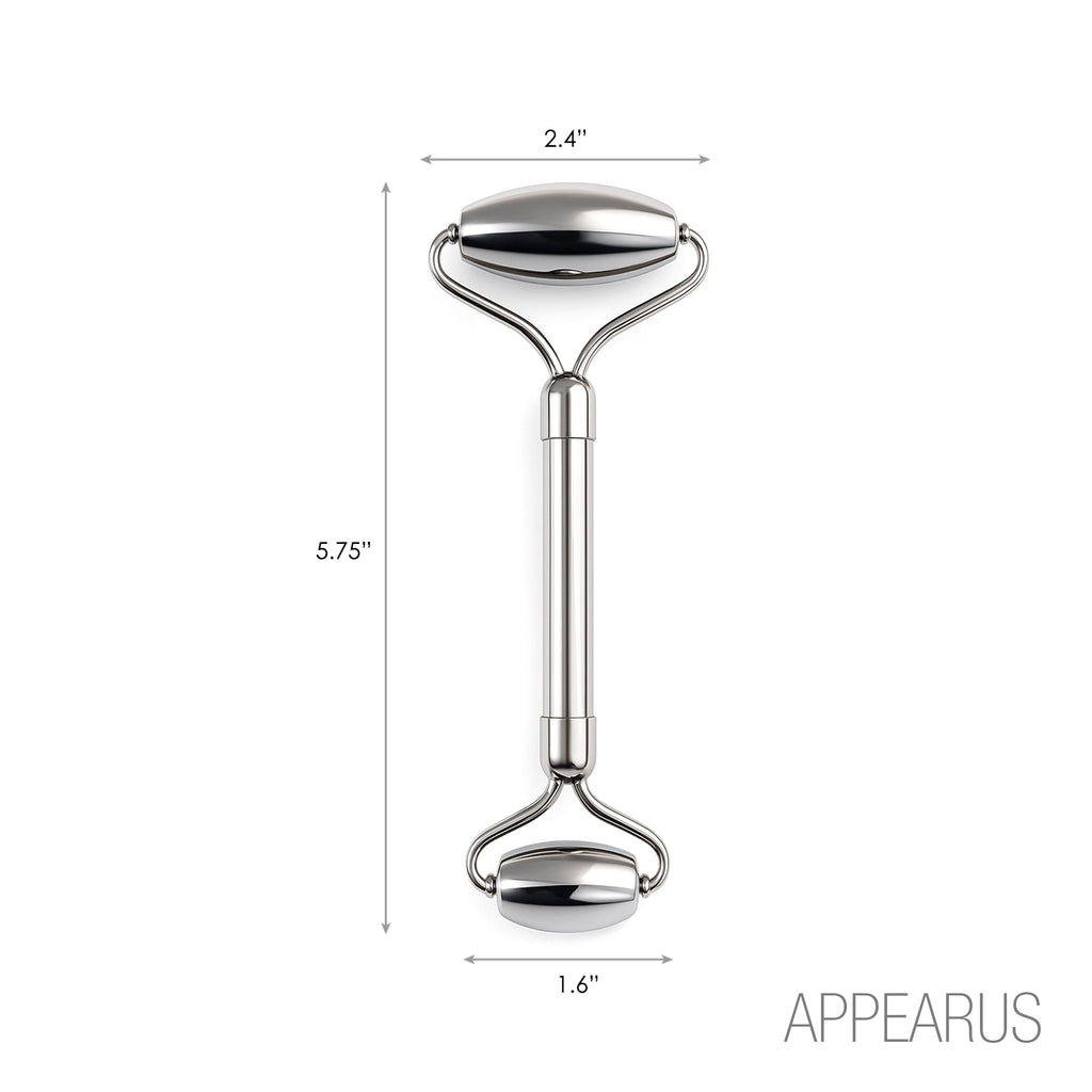 Stainless Steel Double Head Face Roller Massager for Facial Spa (1 PC/) - Image 3