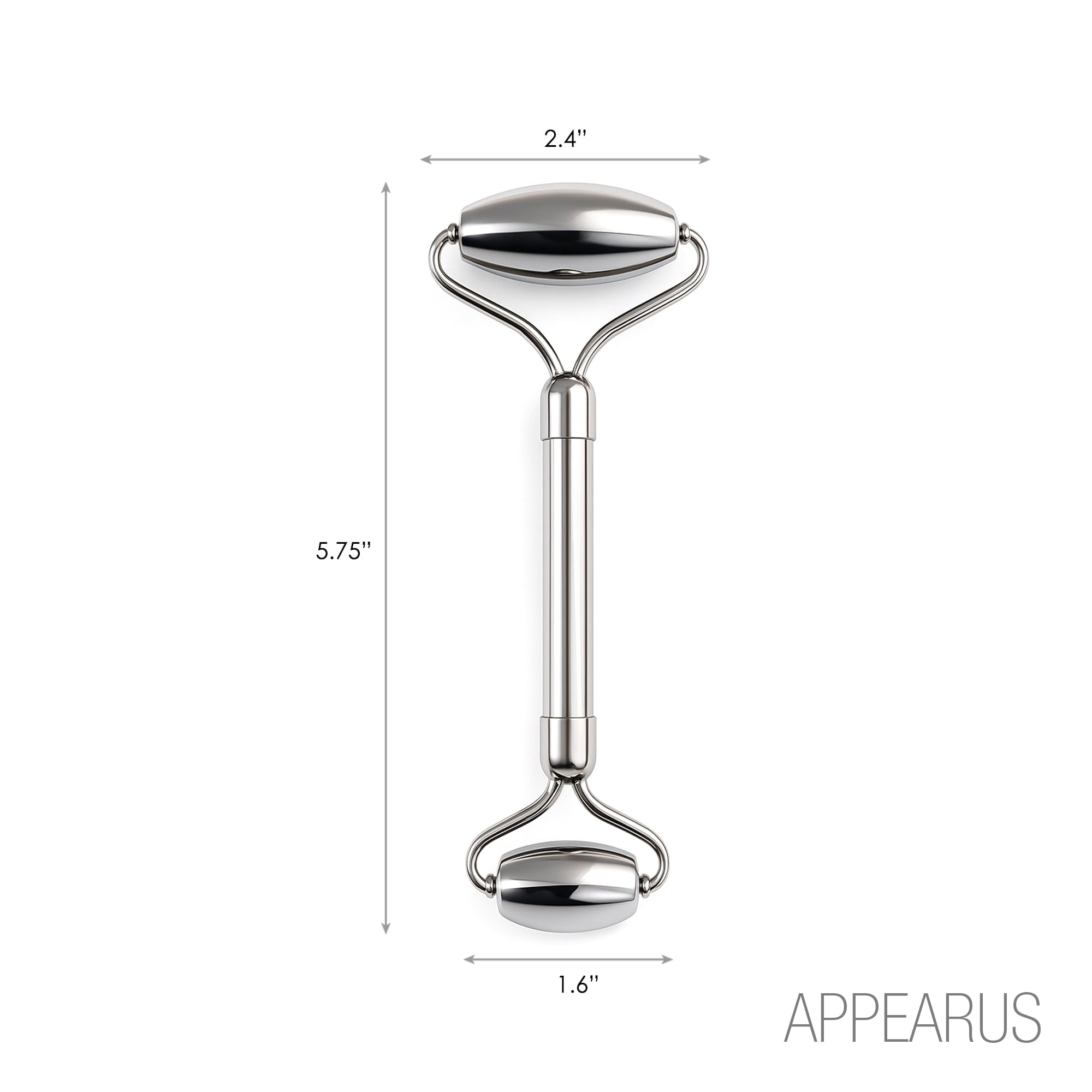 Stainless Steel Double Head Face Roller Massager for Facial Spa (1 PC/) - Image 3