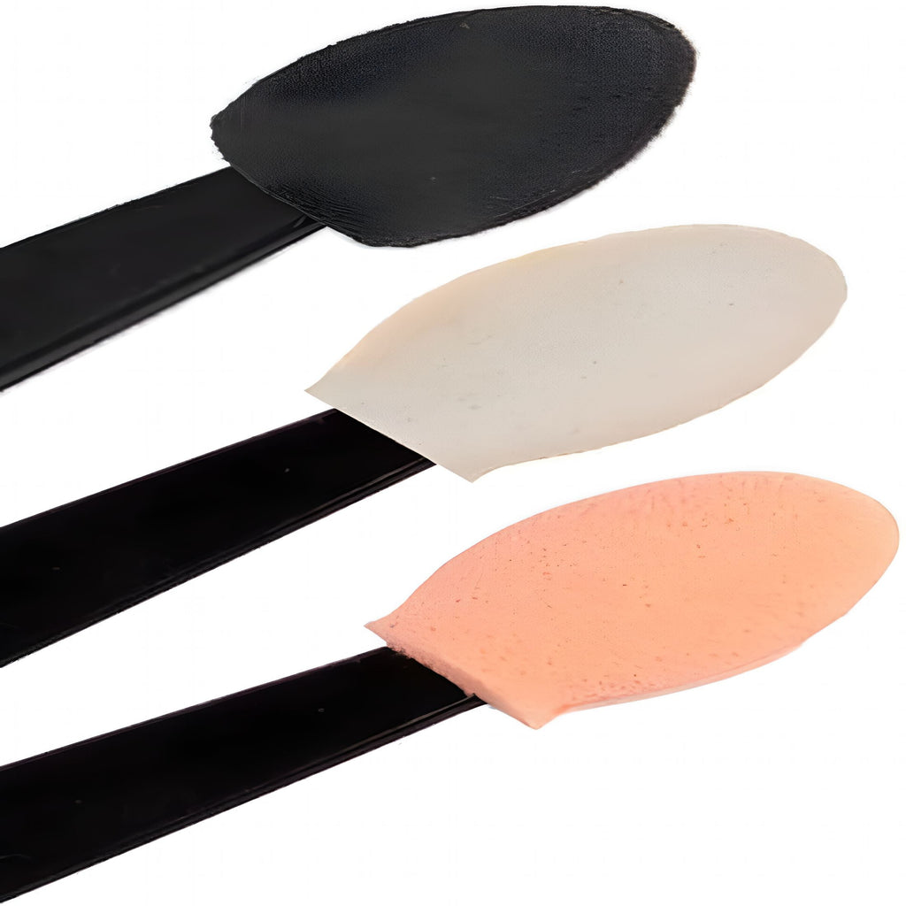 100Pcs Small Eyeshadow Applicators, Eye Shadow Sponge Applicator Sticks, Eye Makeup Applicators, Sponge Tip Makeup Ap... - Image 2