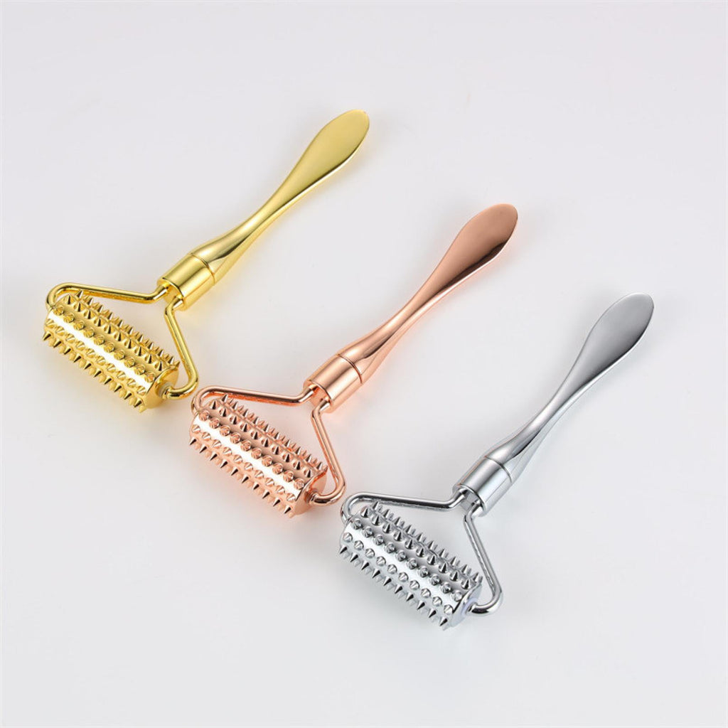 Massage Roller For Hand And Body,Massage Roller With Metal Acupuncture,Flawless Facial Massage Tool,Alloy Deep Massag... - Image 2