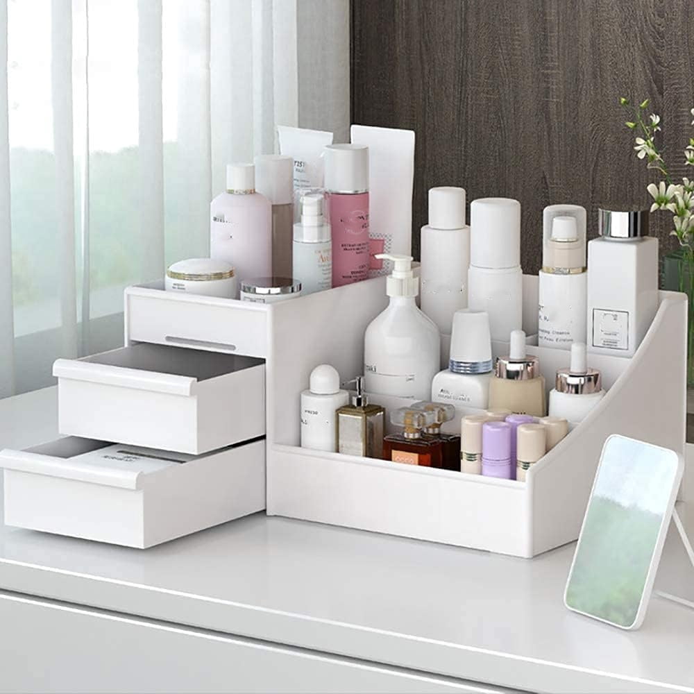 Makeup Storage,Makeup Organizer with Drawers,Bathroom Vanity Organizers and Storage Great for Cosmetics, skincare, Li... - Image 3