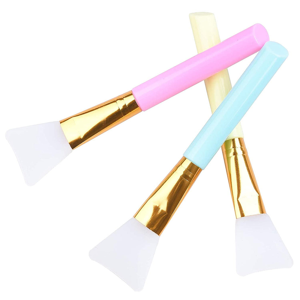 3 PCS Premium Silicone Face Mask Brush,Mask Beauty Tool, Soft Silicone Facial Mud Mask Applicator Brush, Hairless Moi... - Image 5