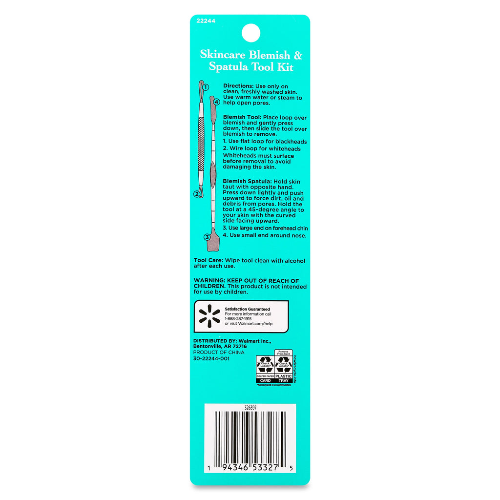 Stainless Steel Blackhead And Whitehead Skincare Tool Duo, 2 Piece Set - Image 6