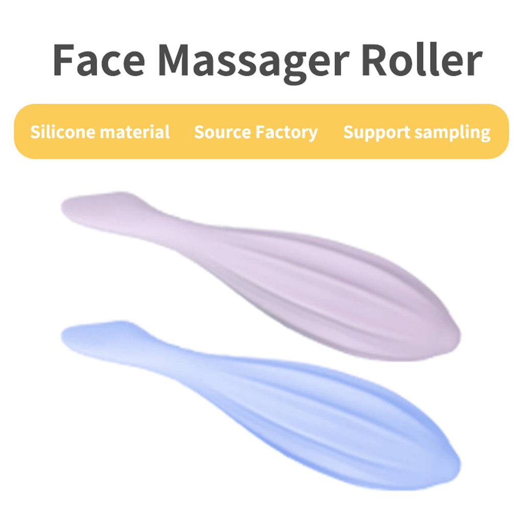 Face Roller for Face and Eye Face Beauty Roller Skin Care Tools Sha Face Massage Silicone Face Roller Beauty - Image 5