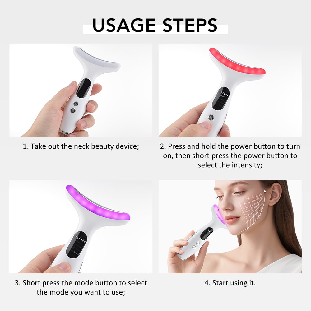 Electric Gua Sha Facial Tools,Face Sculpting Tool & Lift Device,Heated & Vibration Massager,Anti-Aging & Wrinkles, Pu... - Image 6