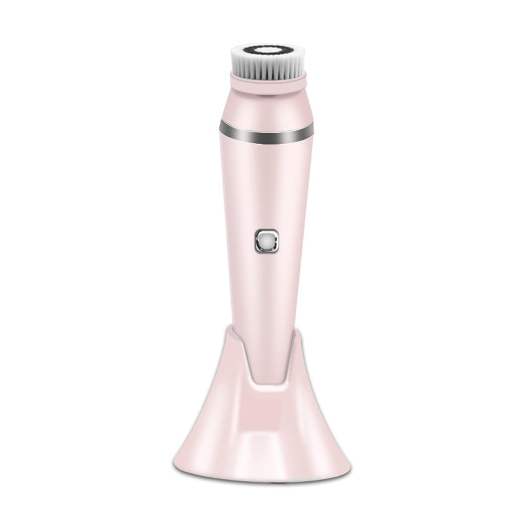 4 in 1 for Facial Cleansing Brush Face Massager with 4 Heads Rechargeable Skin Care Tool - Image 6