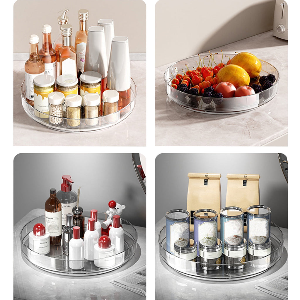 Perfume Organizer, 360° Rotating Vanity Organizer, Bathroom Organizers and Storage, Makeup Organizer for Skincare Cos... - Image 5