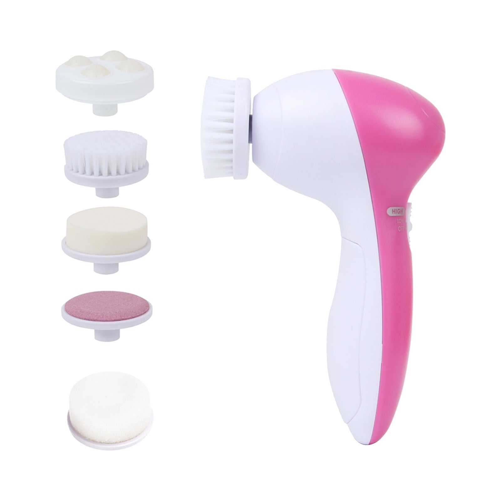 Electric Chargeable Face Cleansing Brush Tools Deep Facial Clean Instrument Skin Massage Firming Rechargeable Facial Cleansing Spin Brush Wa - Image 2