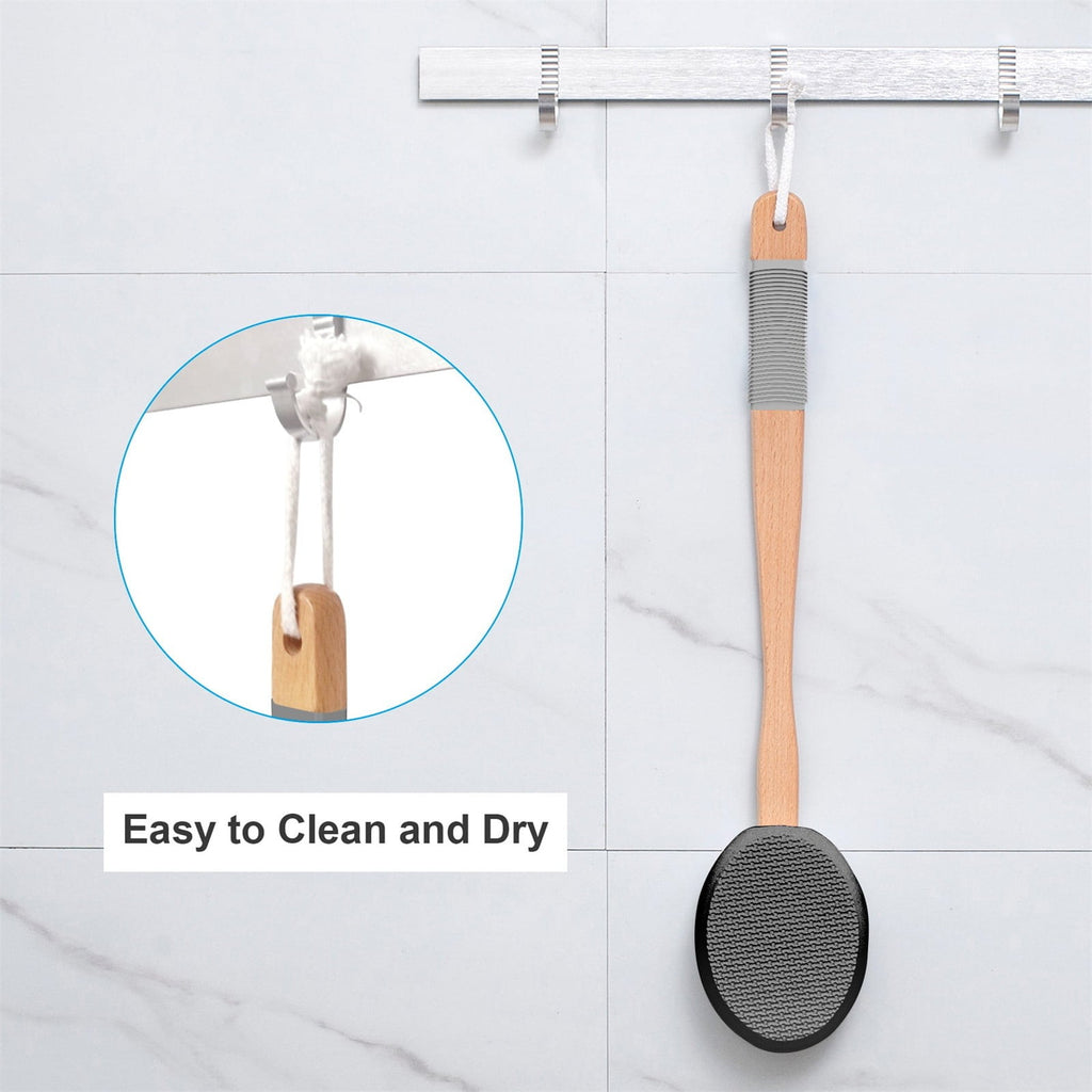 Clearance Sale Lotion Applicator for Back and Feet, 3 Replaceable Heads, Long-Handled Lotion Applicator for Elderly W... - Image 4