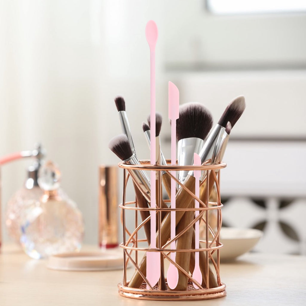 Siliaire 3Set Face Spatula for Cream Lotion Spreading Cosmetic Tools Pink 12 18x0 59in - Image 5