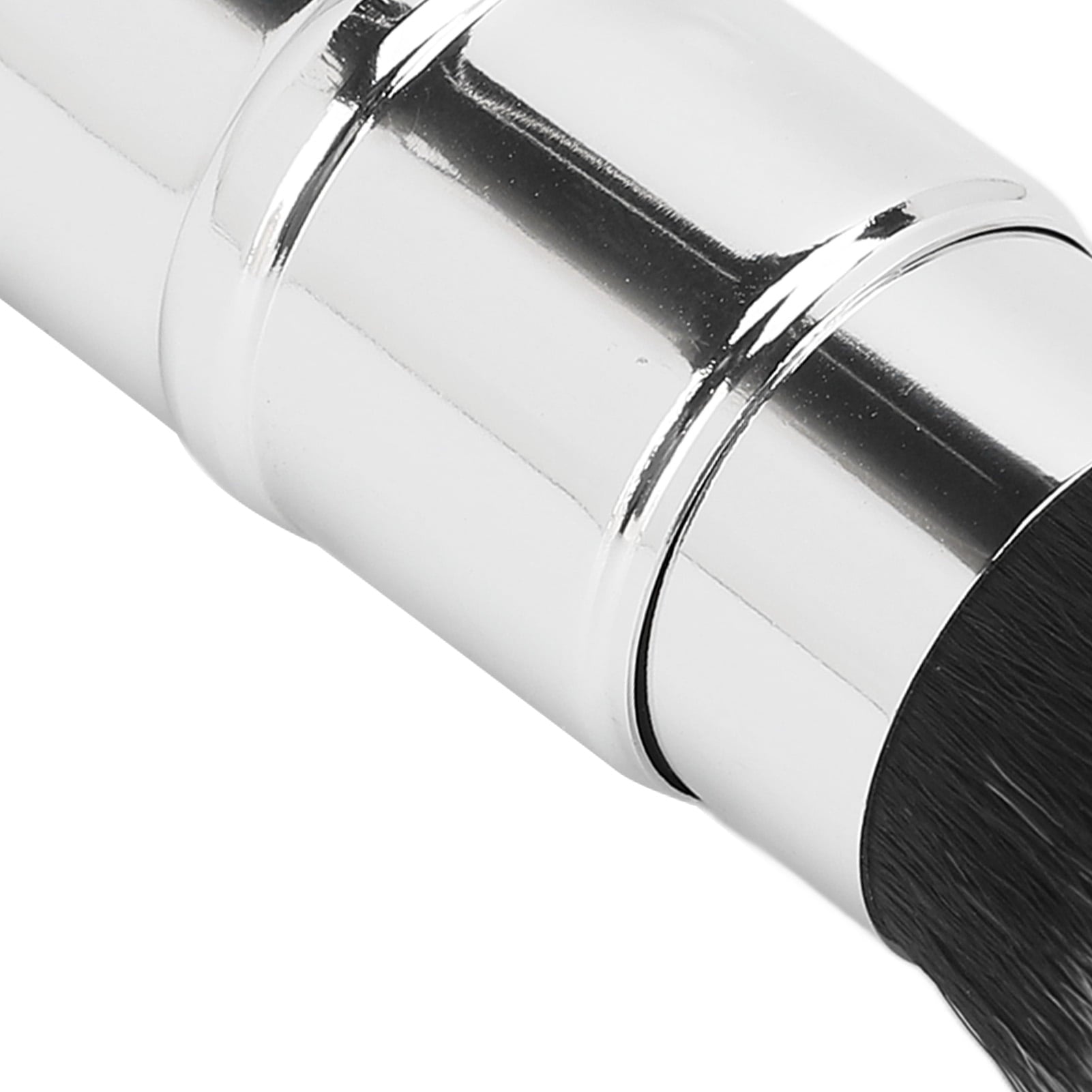 2-in-1 Face Oil Absorbing Volcanic Roller with Retractable Foundation Brush, Brown - Reusable Facial Skincare Tool fo... - Image 4