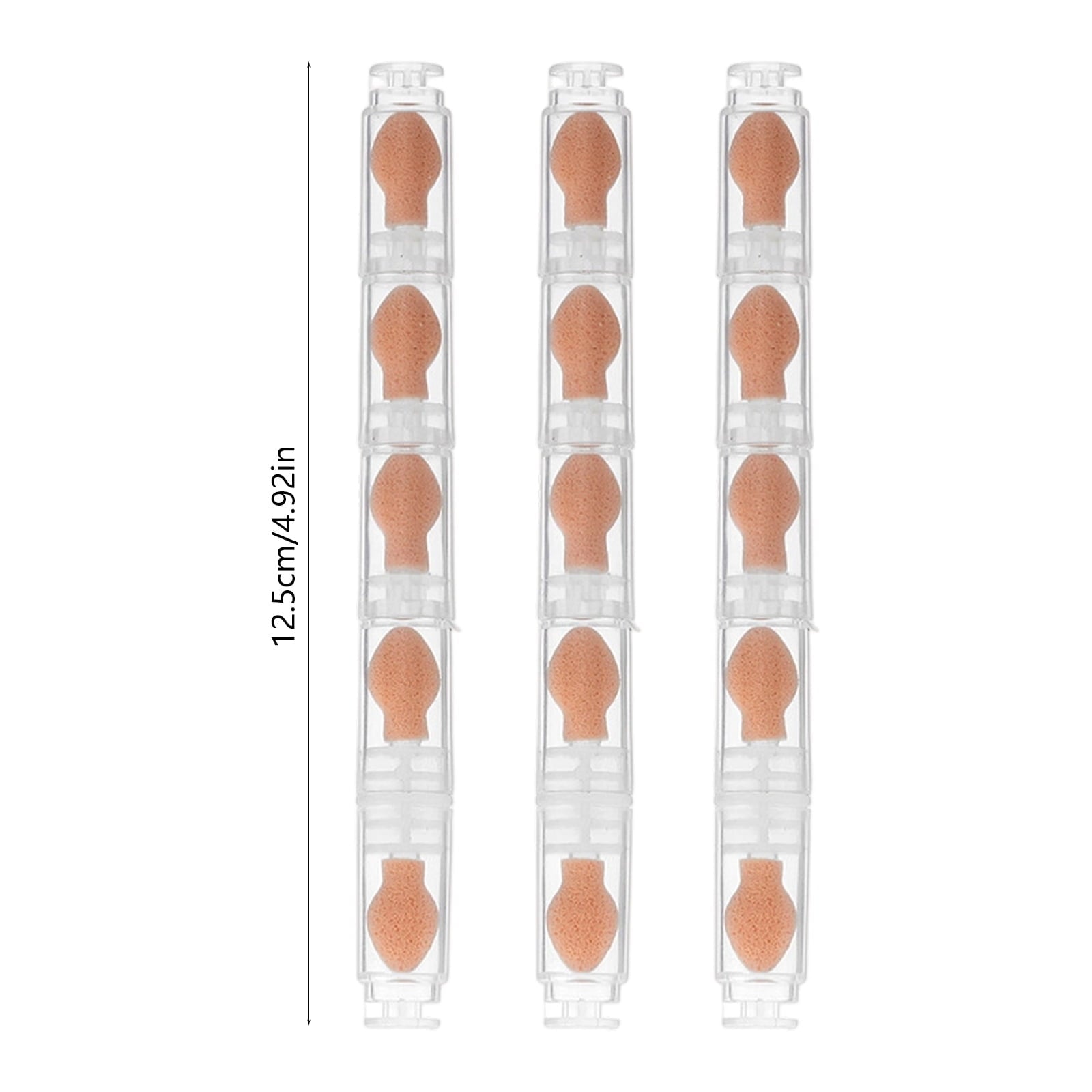Detachable Sponge Brushes Eyeshadow Applicator For Professional Use Eyeshadow For Makeup Professional Skincare - Image 3