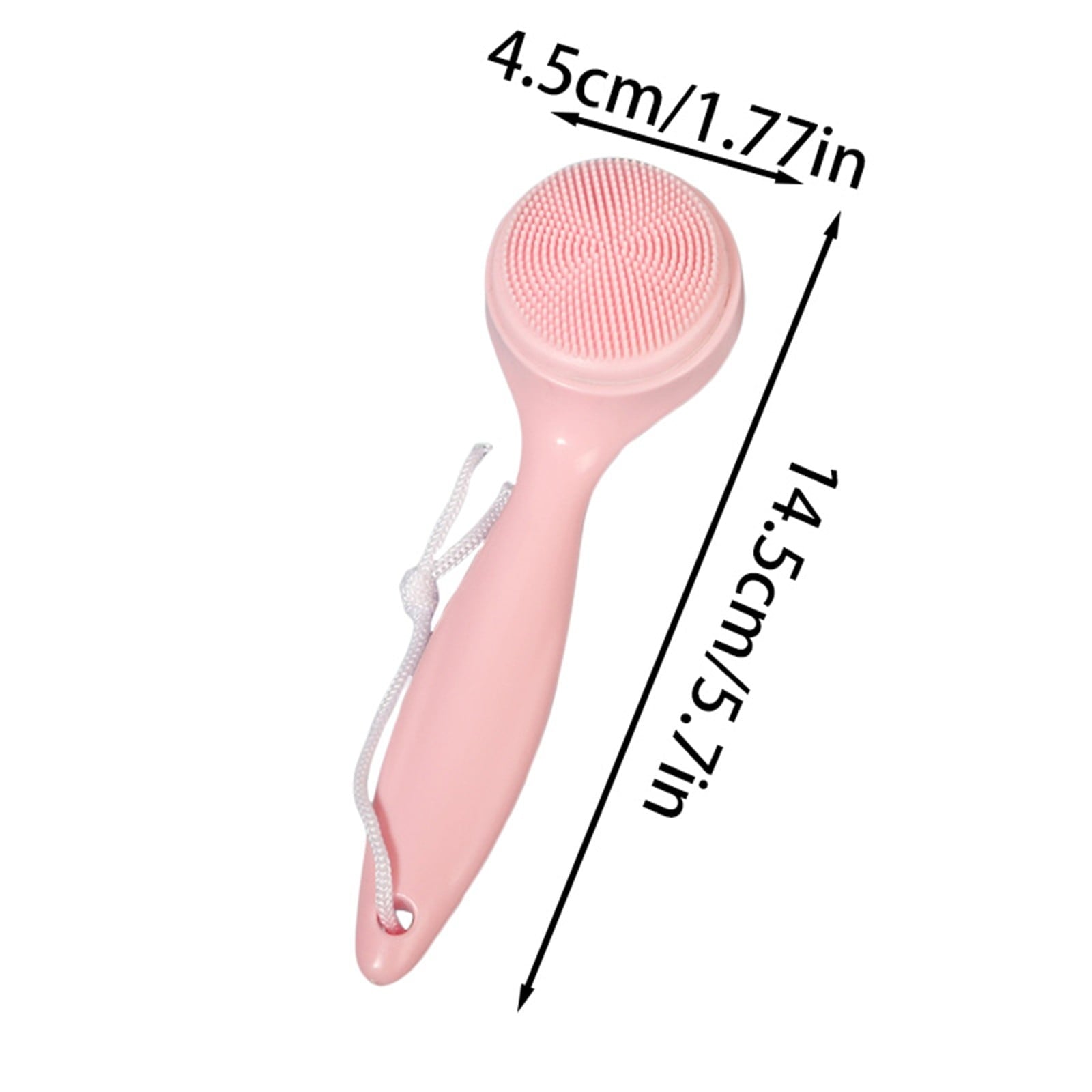 Silicone Facial Cleansing Brush Tool for Deep Pore Cleansing and Makeup Removal with Gentle Exfoliation - Image 3