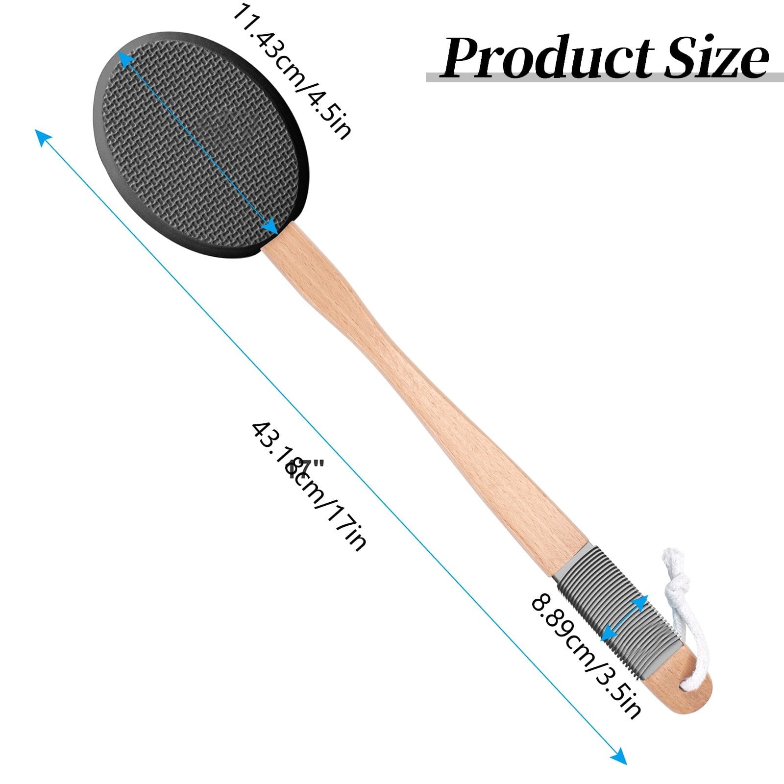 Back Lotion Applicator, Lotion Applicator Cream Medicine Applicator with 17" Curved Handle Easy to Target Back and Fe... - Image 3