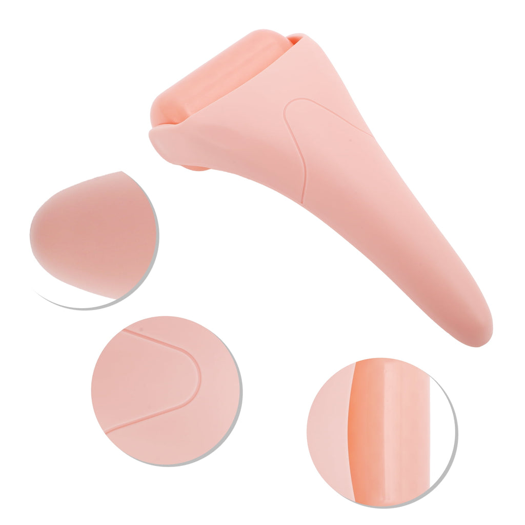 1 Pc Durable Ice Facial Roller for Beauty Parlor Travel Bathing Pink PP - Image 3