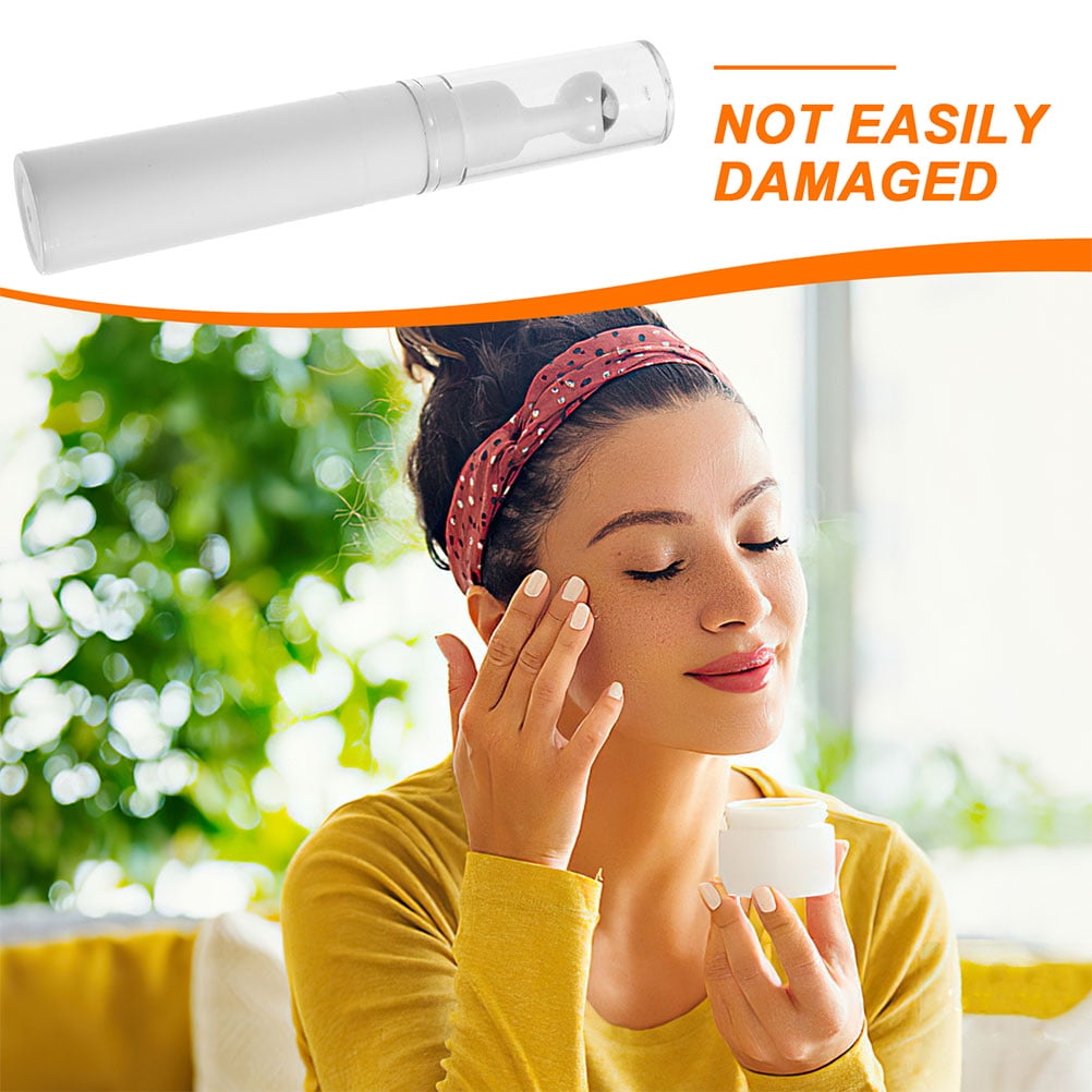 2Pcs Skincare Applicator Eye Cream Bottle Roller Acrylic .11X0.67X0.67in Ball Design - Image 3