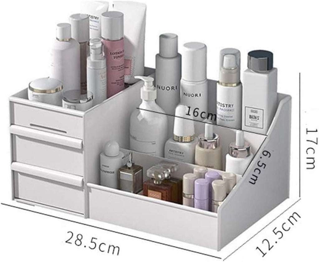 Large Makeup Cosmetic Organizer with Drawers, Desktop Makeup and Jewelry Storage Box for Cosmetics, Skincare, Perfume... - Image 2