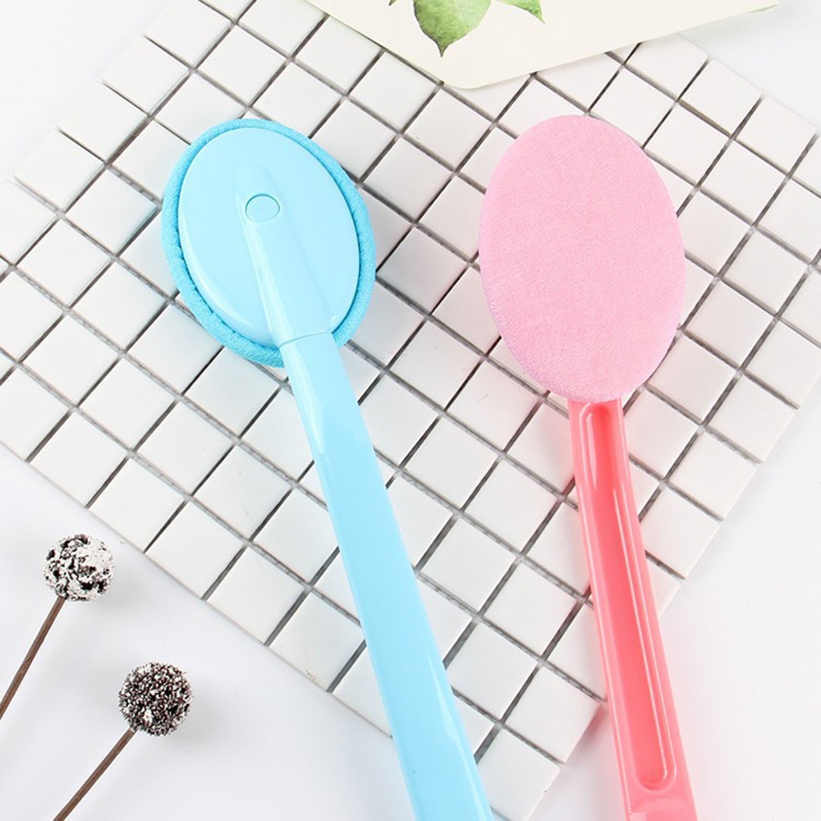 2 Pcs Back Lotion Applicator with Long Handle, Easy Reach Body Lotion Applicator for Back, Feet, 15inch - Image 6