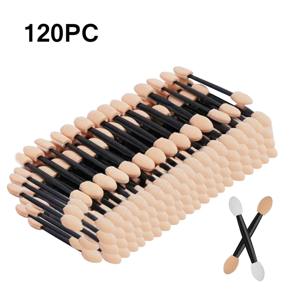Makeup , Disposable Sides Eye Shadow Sponge Applicators Length Eyeshadow es Makeup Applicator 120 Pieces