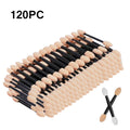 Makeup , Disposable Sides Eye Shadow Sponge Applicators Length Eyeshadow es Makeup Applicator 120 Pieces