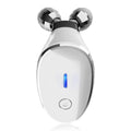 BeautifyEase 5-in-1 Microcurrent Facial Massager Roller, Face Lifting Device, White
