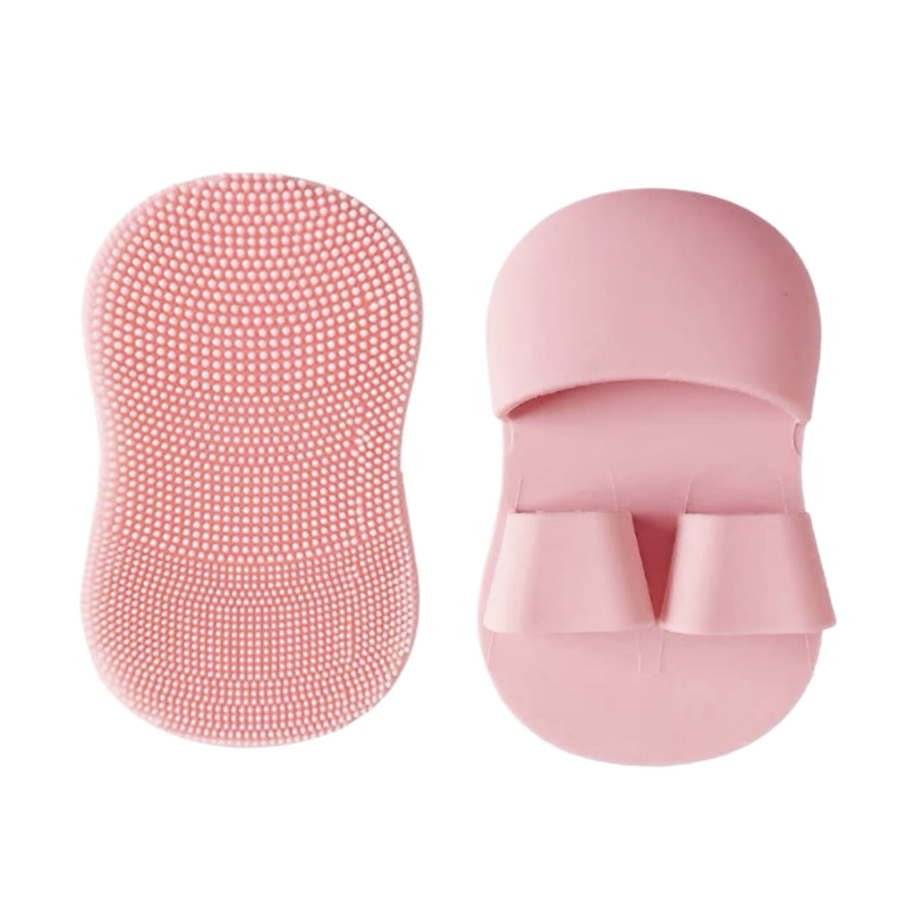 Beauty Tools Silicone Finger Facial Cleansing Brush Mini Handheld Soft Face Scrubber Gentle Exfoliator Massager for Skin Pore Cleansing and