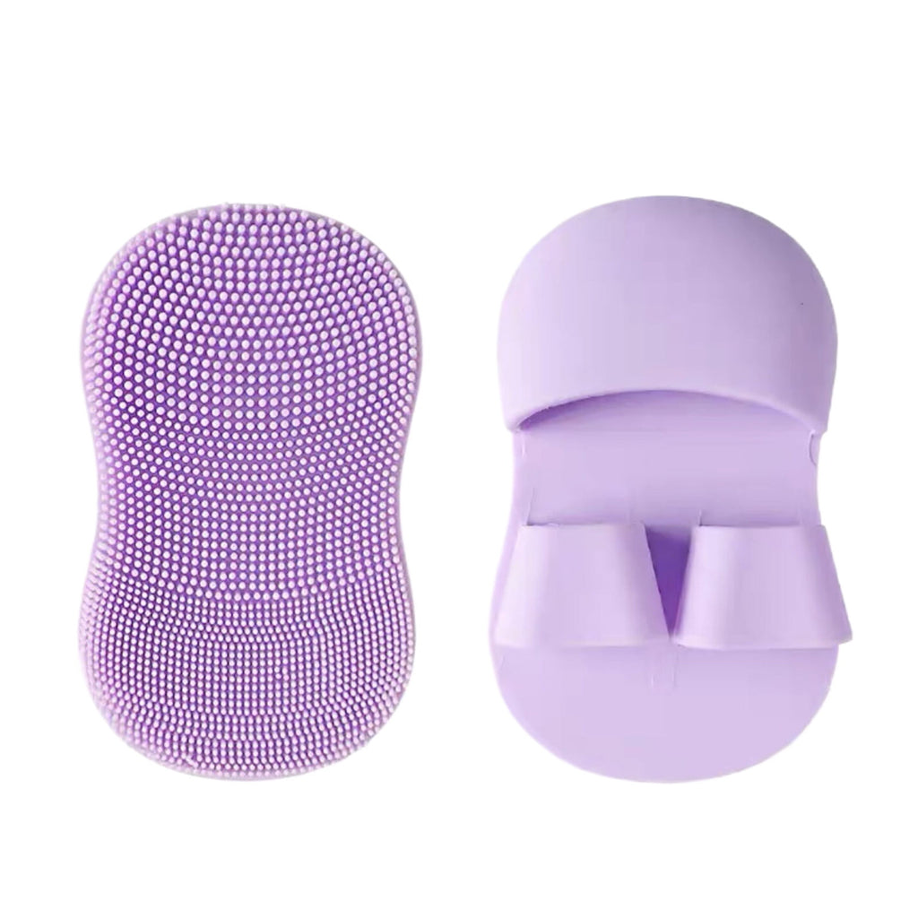 Beauty Tools Silicone Finger Facial Cleansing Brush Mini Soft Handheld Face Scrubber Gentle Exfoliator for Men and Wo...