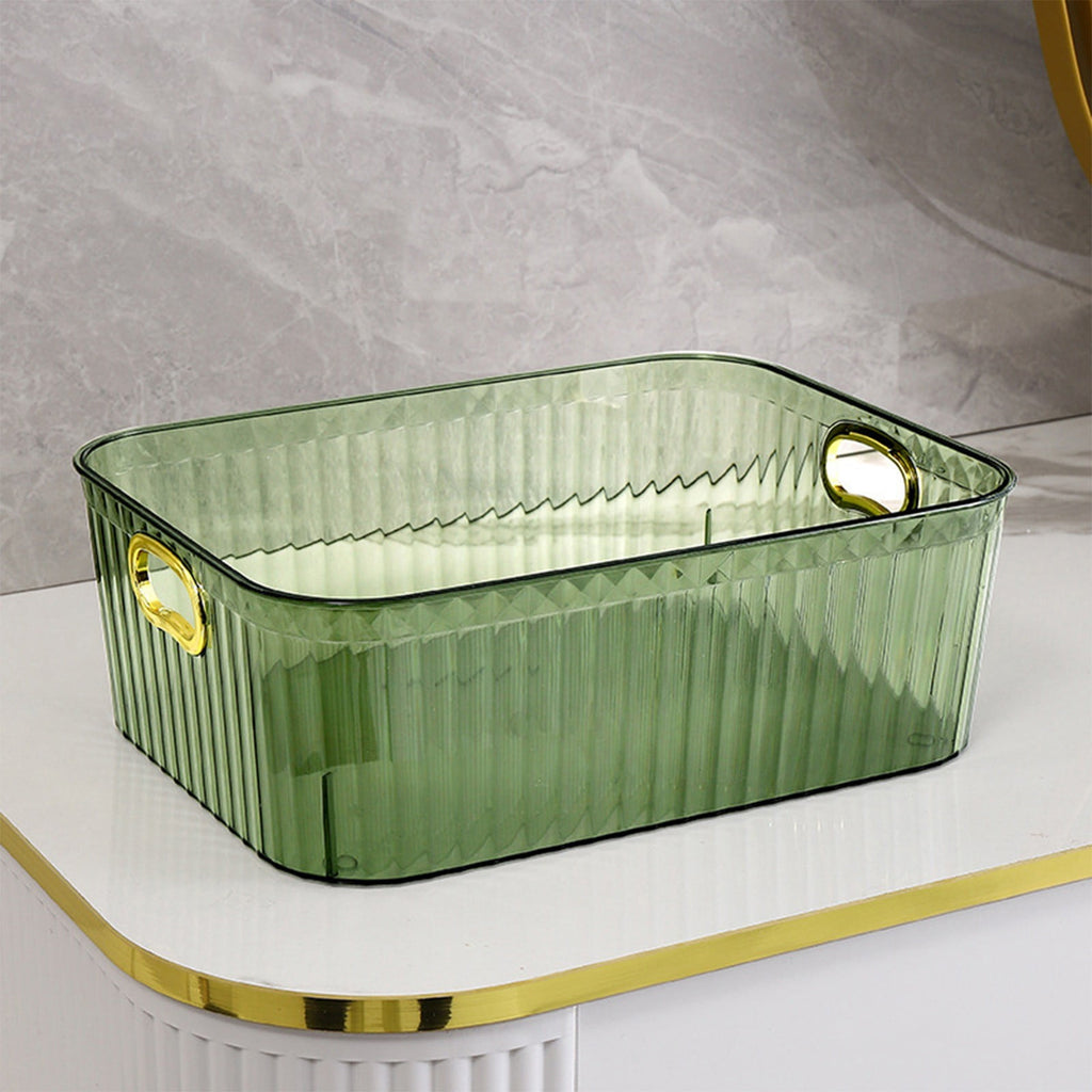 Cosmetic Storage Box, Durable Makeup Organizer for Skincare Sundries and Items for Bathroom Office and Living Keeps D...