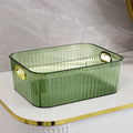 Cosmetic Storage Box, Durable Makeup Organizer for Skincare Sundries and Items for Bathroom Office and Living Keeps D...