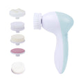 Facial Cleansing Brush, Electric Face Scrubber Rechargeable Exfoliator, Rotating Cleanser for Exfoliating, Massaging ...