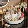 Desktop Rotating Cosmetic Storage Box, Multi-Functional Compartmentalized Makeup Organizer, Spinning Turntable for Ma...