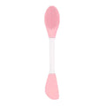 Double Head Silicone Facial Cleansing Tool for Deep Pore Exfoliation and Blackhead Removal Massager