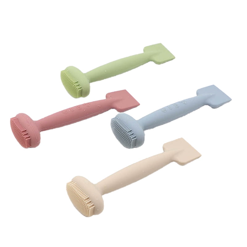 Dual- Silicone Mask Brush, Cleansing & Makeup Applicator Tool for Women,Home Skincare Essentials