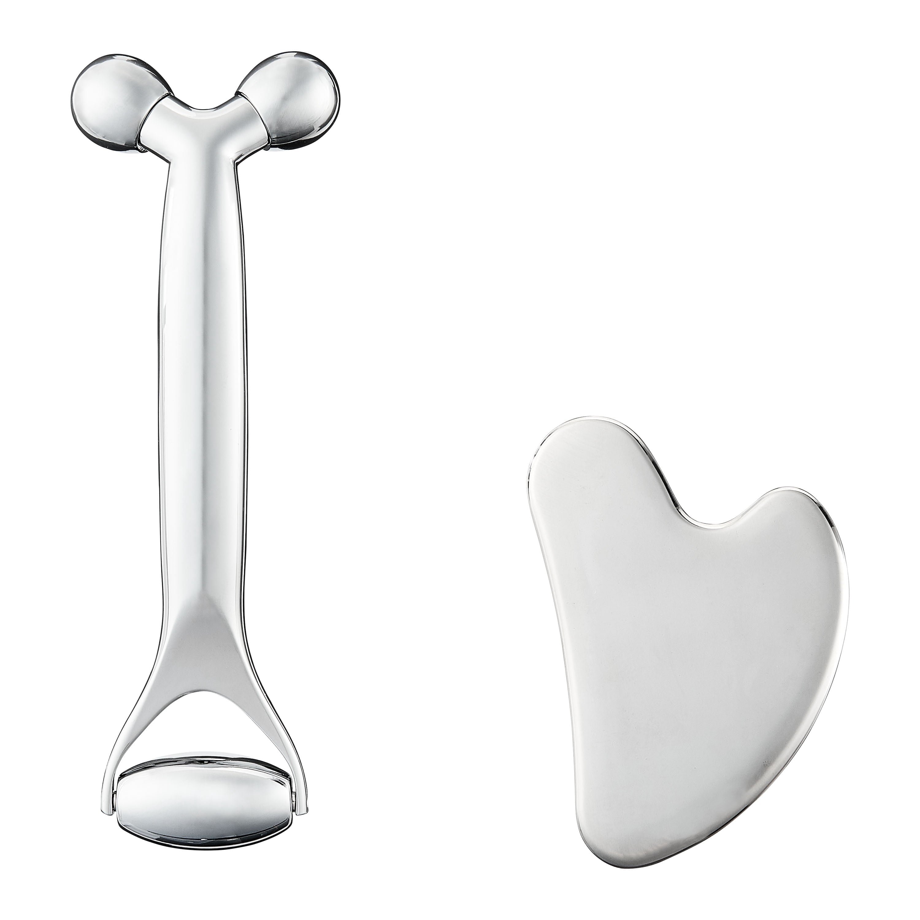 Gua Sha and Face Roller, 2 Piece