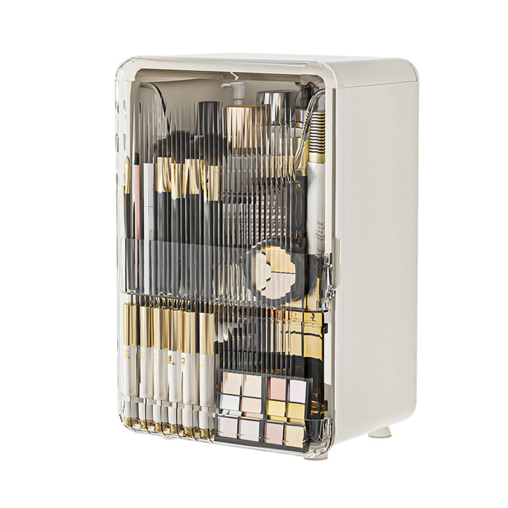 Makeup Organizer,Large Capacity Skincare Organizer for Vanity, Cosmetic Organizer with Non-Slip Feet and Transparent ...