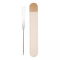 2xDouble Sided Makeup Spatula Professional for Cream Skincare Products Artist 2 Pcs