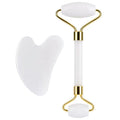 Jade Roller Gua sha Board Anti Aging Face Massage Beauty Care Slimming Tools