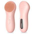 Facial Cleansing Brush, Waterproof Silicone Face Scrubber, Skin Care Sonic Face Brush for Deep Cleansing Exfoliating ...