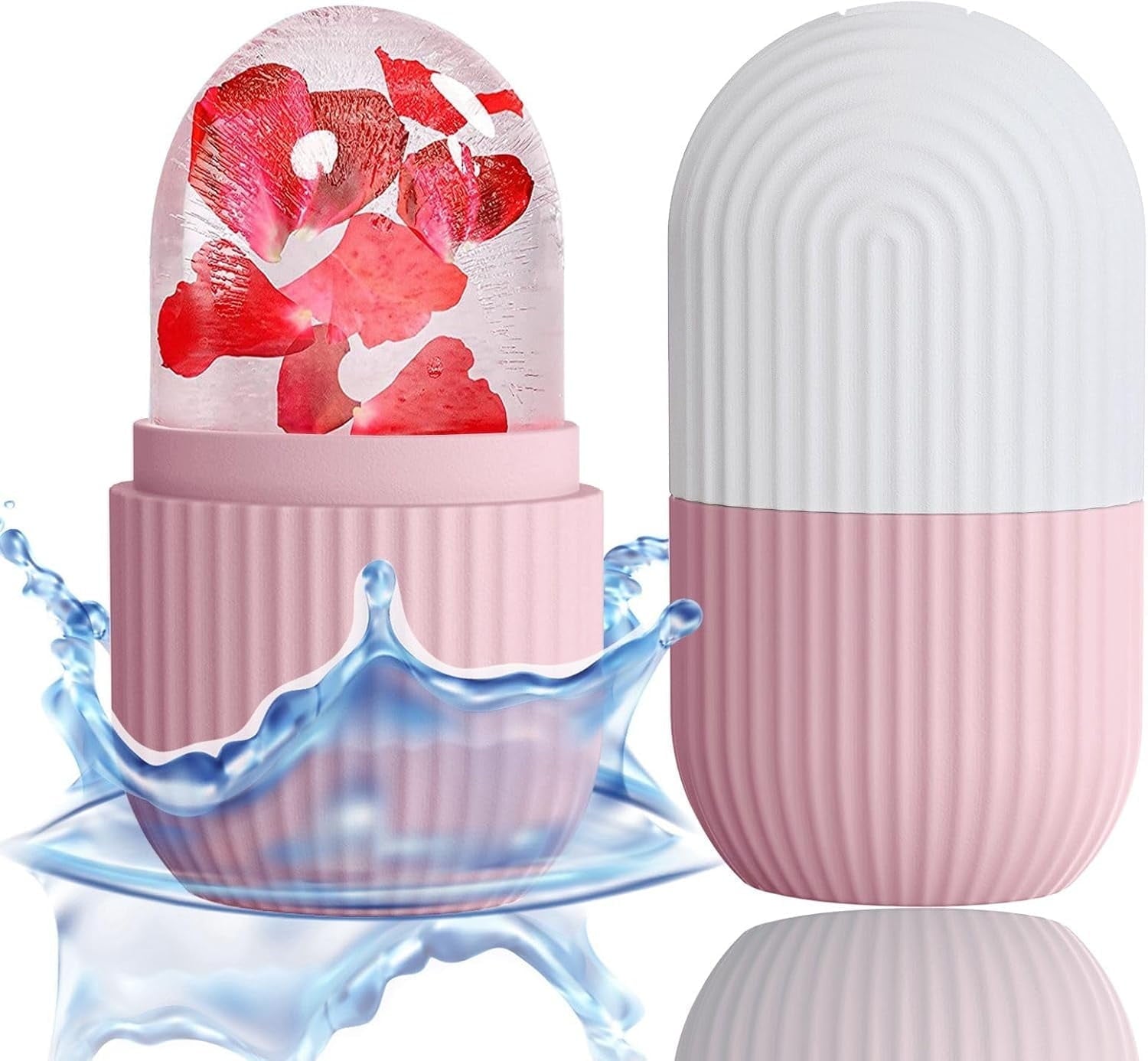 Massager for Face, Eyes and Neck Naturally Conditioning and Skin Care,De-Puff Eye Bags,Reduce Migraine Pain,Reusable ...