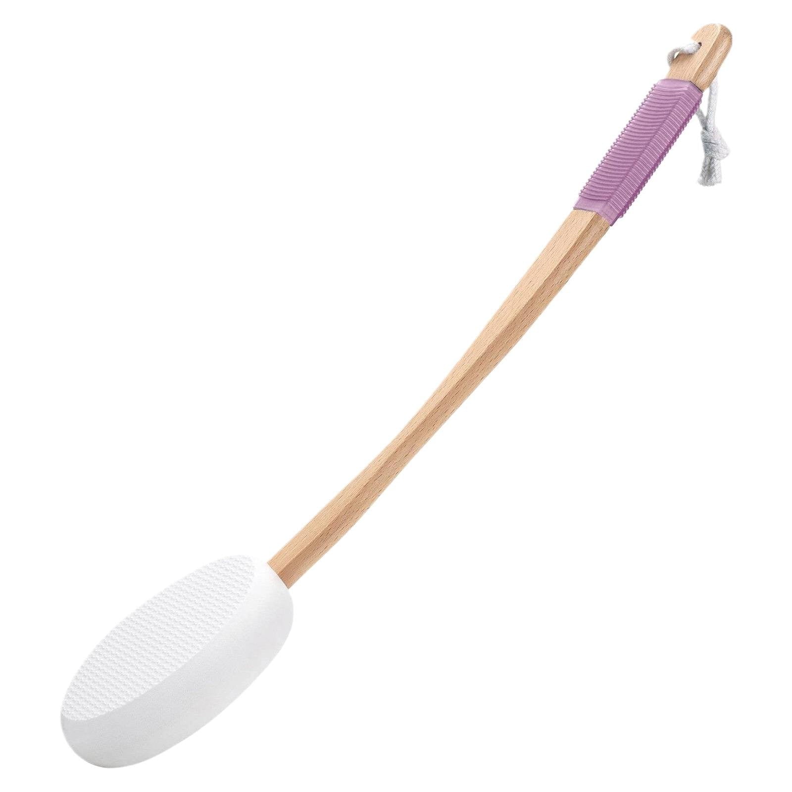 Lotion Applicator for Back, Feet with 18" Curved Handle, Back Sunscreen Applicator for Kids, Elderly, Women, Apply Sk...