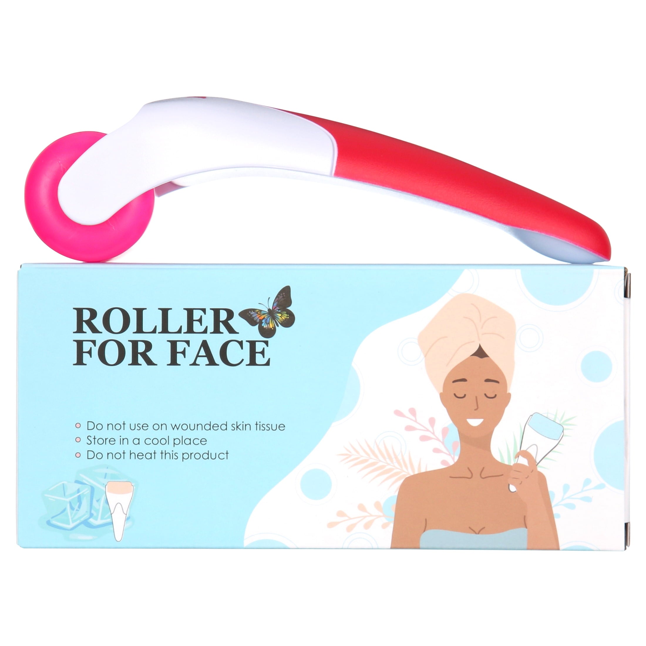 LATME Ice Roller for Face Eyes,Womens Gifts,Face Massager Puffiness Migraine Pain Relief and Minor Injury