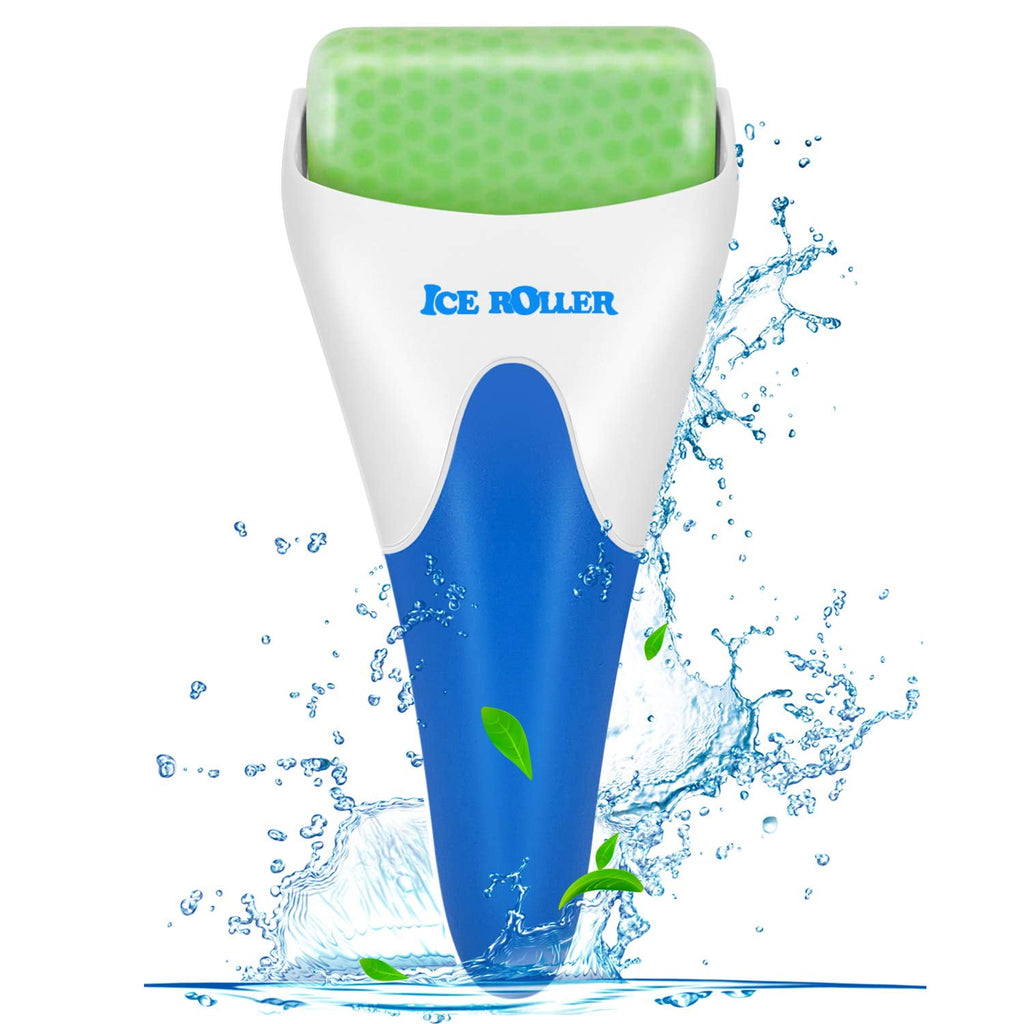 Ice Roller for Face Eyes,Womens Gifts,Face Massager Roller Puffiness Migraine Pain Relief and Minor Injury(Green)