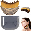 Lymphatic contour brush, designed ergonomically for lymphatic drainage