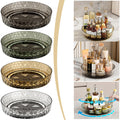 Makeup Perfume Organizer Tray 360°Rotating Lazy Susan,Spinning Organizer And Skincare & Cosmetics Storage With Large ...