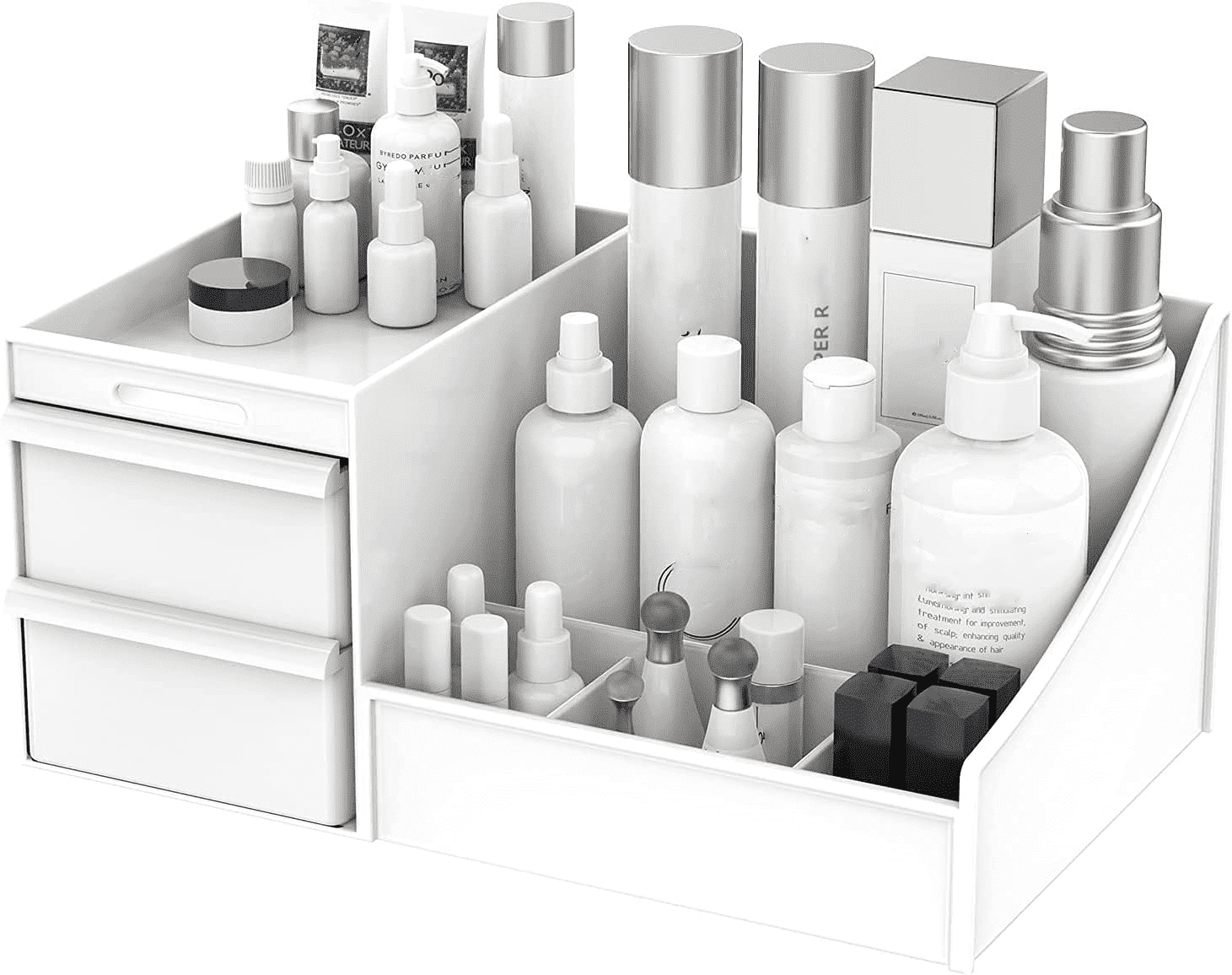 Makeup Storage,Makeup Organizer with Drawers,Bathroom Vanity Organizers and Storage Great for Cosmetics, skincare, Li...